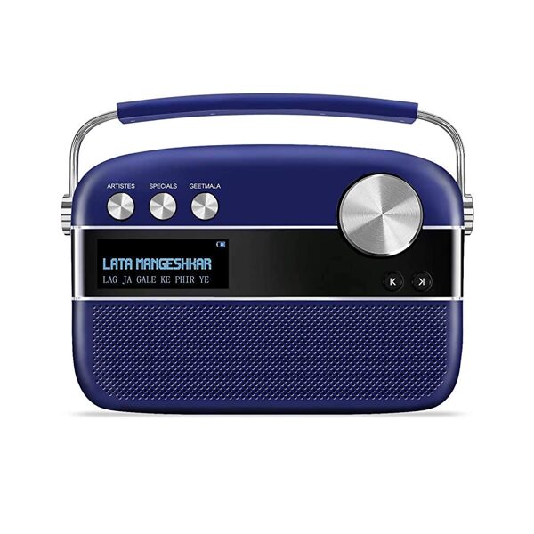 Portatīvs mūzikas atskaņotājs Radio ar pulti. Carvaan Saregama Premium ar Bluetooth, USB, Aux. 64 GB